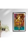 Handmade Multicolor Pearl Moti Mala Garland | 26 inch Decorative Haar for God Idol, Temple & Home Décor