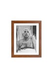 Sri Sri Anukul Chandra Thakur Photo Frame | Divine Spiritual Wall Art for Home & Worship | Ideal for Home, or Temple | (Wall-mount, Printed Photo, 8.3 x 11.7 inches Frame, Black)