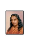 Paramahansa Yogananda Laminated Photo - 7x9 Inches, Divine Blessings for Home & Office and Temple Decoration