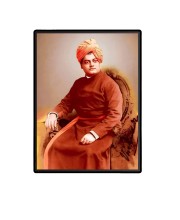 Swami Vivekananda Laminated Photo - 5x7 Inches, Divine Blessings for Home & Office and Temple Decoration