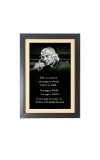 A. P. J. Abdul Kalam & His Famous Quote Photo Frame - Black Frame, 11x15 Inches, Perfect for Office & Wall Decoration, Ideal Gift