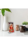 Car Desk/Table Top Maa Bhavatarini Acrylic L-Style Photo Stand - 2.5x3.5 Inches, Compact And Stylish Spiritual Display (F6711)