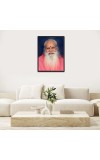 Swami Satchidananda Laminated Photo - 9x11 Inches, Divine Blessings for Home & Office and Temple Decoration