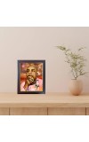 Hitech Sales Bhaktibedanta Swami Prabhupada Photo Frame for Pooja Room, Temple Decor, Home Decoration and Gift