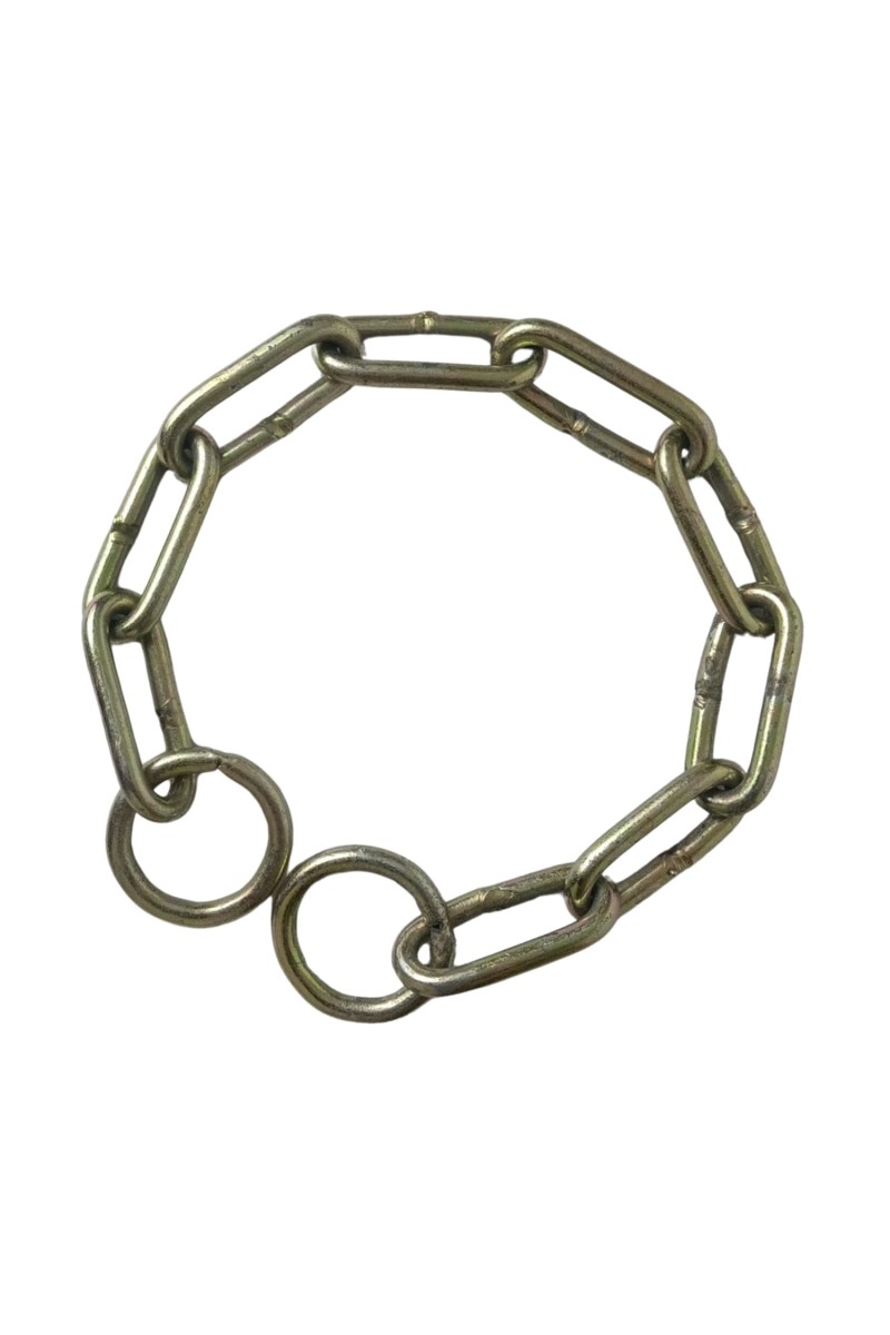 Iron Lock Golden Chain, 1.98 Feet/23.8 Inches | Multipurpose Security for Gates, Cycles, Bikes | Indoor & Outdoor Use | Heavy Duty for Protection and Home Use (1)