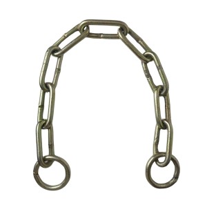 Iron Lock Golden Chain, 1.98 Feet/23.8 Inches | Multipurpose Security for Gates, Cycles, Bikes | Indoor & Outdoor Use | Heavy Duty for Protection and Home Use (1)