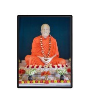 Ramakrishna Paramahansa Laminated Photo - 5x7 Inches, Divine Blessings for Home & Office and Temple Decoration