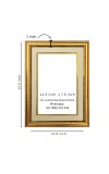 Panchmukhi Hanuman Golden Photo 11.5x15.5 Inches Perfect for Home, Office & Temple Decoration