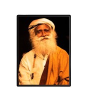 Sadhguru (Jaggi Vasudev) Laminated Photo - 5x7 Inches, Divine Blessings for Home & Office and Temple Decoration