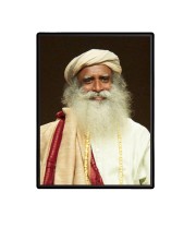 Sadhguru (Jaggi Vasudev) Laminated Photo - 5x7 Inches, Divine Blessings for Home & Office and Temple Decoration