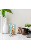 Car Desk/Table Top Lahiri Mahasaya Acrylic L-Style Photo Stand - 2.5x3.5 Inches, Compact And Stylish Spiritual Display (F6687)