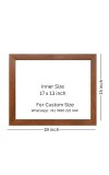 Radha krishna Photo Frame - 15x19Inches - Spiritual Artwork for Home Decor, Puja Room and Office Decoration