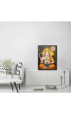 Hanuman Laminated Photo - 5x7 Inches, Divine Blessings for Home & Office and Temple Decoration