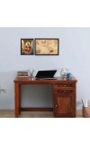 Hitech Sales Beautiful Lord Krishna Picture Photo Polystyrene Frame for Pooja Room, Temple, Home Decoration, Gift (Wall and Tabletop, Printed Photo, Black, 7.12 x 9.12 inches)