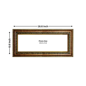 Hitech Sales Lord Ganesh, Devi Laxmi, Lord Shiva, Devi Saraswati - Photos in One Religious Photo Frame (16.6 x 6.6 inches, Golden, Pvc Frame) Hitech Sales Lord Ganesh, Devi Laxmi, Lord Shiva, Devi Saraswati - Photos in One Religious Photo Frame (16.6 x 6.6 inches, Golden, Pvc Frame)