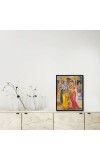 Ram Sita Laminated Photo - 11x13 Inches, Divine Blessings for Home & Office and Temple Decoration