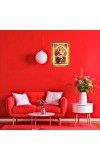 Premium Golden Photo Frame for Wall & Tabletop | Elegant Metallic Finish Picture Frame for Home & Office Décor | Rectangular Display Frame for Art, Certificate & Photos