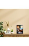 Buddha Laminated Photo - 5x7 Inches, Divine Blessings for Home & Office and Temple Decoration