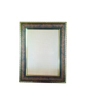 Classic Brown & Gold Vintage Photo Frame | Table-Top & Wall Mount | Premium Wooden Finish Picture Frame for Home & Office Décor