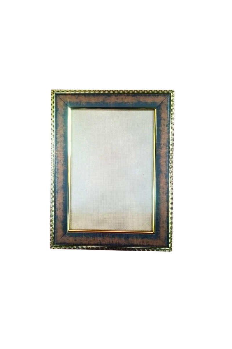 Classic Brown & Gold Vintage Photo Frame | Table-Top & Wall Mount | Premium Wooden Finish Picture Frame for Home & Office Décor