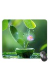 Customized Beautiful Flowers Picture Sublimation Mouse Pad | 8 X 7.5 Inch | Smooth Cloth Surface | Non-Slip Rubber Base | Personalized Mousepad for Laptop & Desktop (F17263)