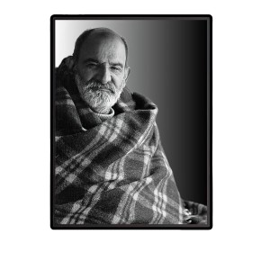 Neem Karoli Baba Laminated Photo (13x15 Inches Without glass) Divine Blessings for Table and Walls,Home & Office and Temple Decoration