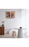 Lord shiva and goddess mahakali Photo Frame - 15x19Inches - Spiritual Artwork for Home Decor, Puja Room and Office Decoration