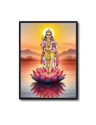 Kartikeya Laminated Photo - 5x7 Inches, Divine Blessings for Home & Office and Temple Decoration