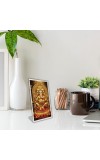 Car Desk/Table Top Lord Ganesha Acrylic L-Style Photo Stand - 2.5x3.5 Inches, Compact And Stylish Spiritual Display (F6672)