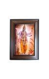 Hi Tech Sales Lord Vishnu Polystyrene Photo Frame for Wall Decor Home, Office, and Temple - Printed Photo, Pack of 1