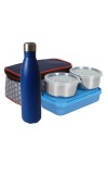 Combo of Lunchbox & 750ml Stainless Steel Water Bottle | Leak-Proof, BPA-Free, Ideal for Office, School, Travel | Durable & Eco-Friendly