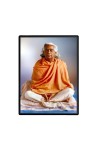 Swami Vishnudevananda Laminated Photo (9x11 Inches Without glass) Divine Blessings for Table and Walls,Home & Office and Temple Decoration