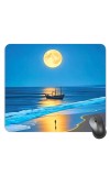 Customized Beatiful View Picture Sublimation Mouse Pad | 8 X 7.5 Inch | Smooth Cloth Surface | Non-Slip Rubber Base | Personalized Mousepad for Laptop & Desktop (F17354)