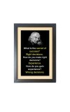 A. P. J. Abdul Kalam & His Famous Quote Photo Frame - Black Frame, 11x15 Inches, Perfect for Office & Wall Decoration, Ideal Gift