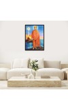 Swami Vivekananda Laminated Photo - 5x7 Inches, Divine Blessings for Home & Office and Temple Decoration