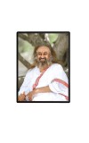Ravi Shankar Laminated Photo (11x13 Inches Without glass) Divine Blessings for Table and Walls,Home & Office and Temple Decoration