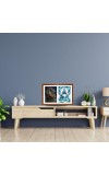 Lord vishnu and varuna deva Photo Frame - 17x21Inches - Spiritual Artwork for Home Decor, Puja Room and Office Decoration