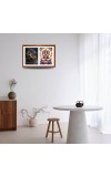 lord vishnu and bramha Photo Frame - 13x17Inches - Spiritual Artwork for Home Decor, Puja Room and Office Decoration