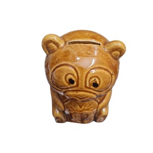 Ceramic Money Coins Holder | Home Decor Bear Design showpiece Kids Toys Organic & Eco-Friendly Coin, Holder Birthday Gift Item for Girls and Boys |Colour: Antique| Brown Ceramic Money Coins Holder | Home Decor Bear Design showpiece Kids Toys Organic & Eco-Friendly Coin, Holder Birthday Gift Item for Girls and Boys |Colour: Antique| Brown