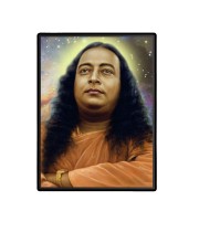Paramahansa Yogananda Laminated Photo - 13x15 Inches, Divine Blessings for Home & Office and Temple Decoration