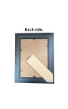 Classic Brown & Gold Vintage Photo Frame | Table-Top & Wall Mount | Premium Wooden Finish Picture Frame for Home & Office Décor