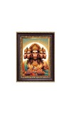 Sri Hanuman Digital Print Photo 6.7x8.7 inches - Vibrant Religious Wall Art for Home, Office and Temple Decor.