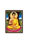 Buddha Laminated Photo - 5x7 Inches, Divine Blessings for Home & Office and Temple Decoration