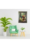 Classic Brown & Gold Vintage Photo Frame | Table-Top & Wall Mount | Premium Wooden Finish Picture Frame for Home & Office Décor