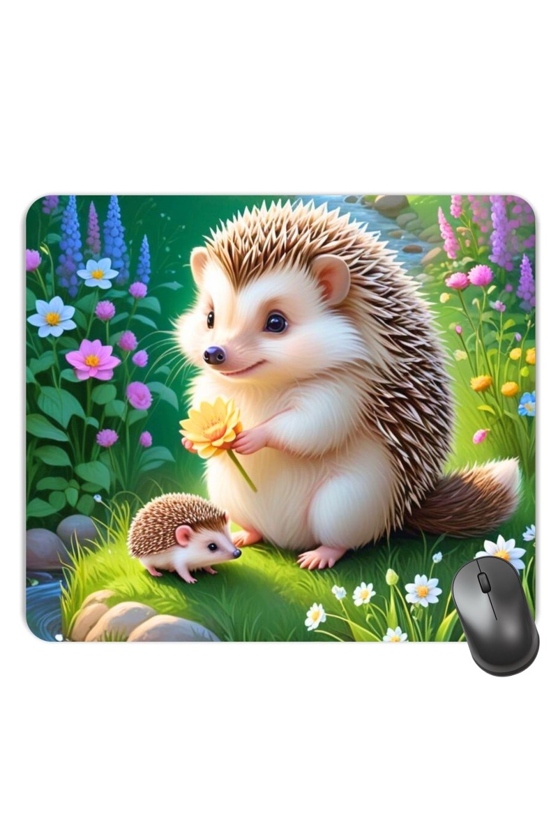 Customized Beautiful Bird Picture Sublimation Mouse Pad | 8 X 7.5 Inch | Smooth Cloth Surface | Non-Slip Rubber Base | Personalized Mousepad for Laptop & Desktop (F17293)