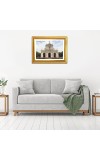 Roman Catholic Archdiocese Church Photo Frame, Beautiful Elegant Framed Wall Art of Iconic Cathedral