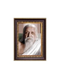 Sri Aurobindo Digital Print Photo 6.7x8.7 inches - Vibrant Religious Wall Art for Home, Office and Temple Decor.