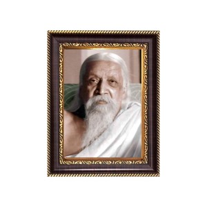 Sri Aurobindo Digital Print Photo 6.7x8.7 inches - Vibrant Religious Wall Art for Home, Office and Temple Decor.