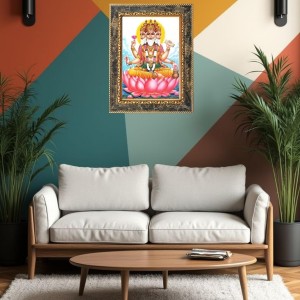 Lord Brahma Digital Print Photo 8.7x10.7 inches (I6060) - Vibrant Religious Wall Art for Home or Office Decor. Lord Brahma Digital Print Photo 8.7x10.7 inches (I6060) - Vibrant Religious Wall Art for Home or Office Decor.