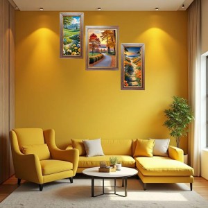 3-Pack The Art of a Perfect View Photo Frames - 2 Pieces 14x21 Inch & 1 Piece 18x21 Inch - Rustic Wall Art for Home & Office Decor - Botanical Wall Hanging for Living Room, Bedroom, or Workspace 3-Pack The Art of a Perfect View Photo Frames - 2 Pieces 14x21 Inch & 1 Piece 18x21 Inch - Rustic Wall Art for Home & Office Decor - Botanical Wall Hanging for Living Room, Bedroom, or Workspace